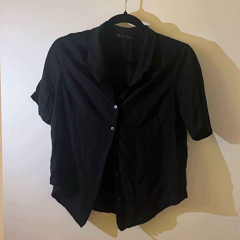 Cantão blouse size small colour black